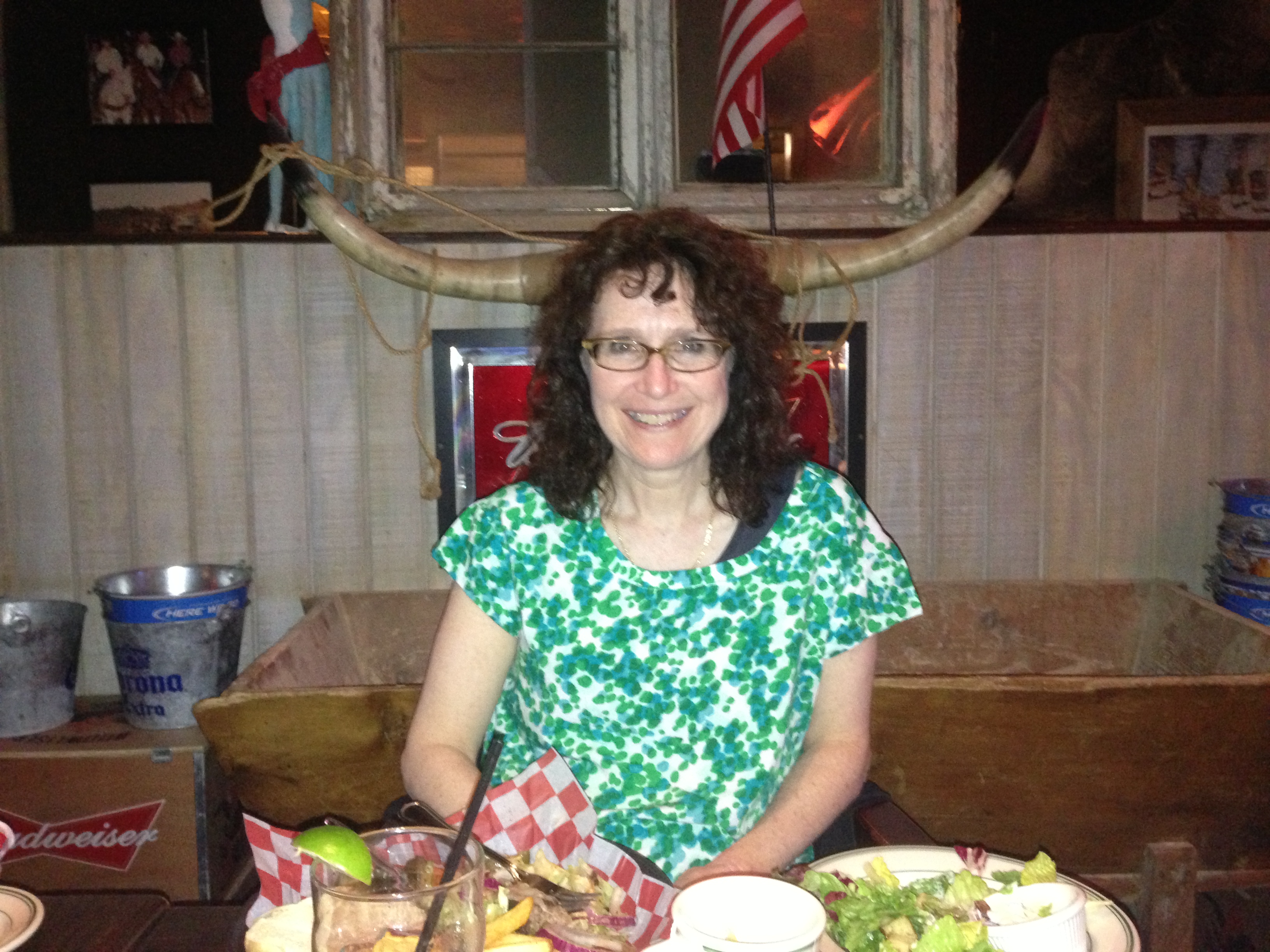 Bev with horns Dallas copy